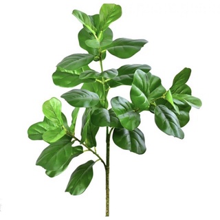 Cây bàng giả - Cây bàng Singapore giả cảnh cao 120cm 3 nhánh trang trí nhà cửa nội thất phòng khách phòng ngủ