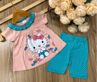 🔥Bộ thun hình thú dễ thương cho bé gái