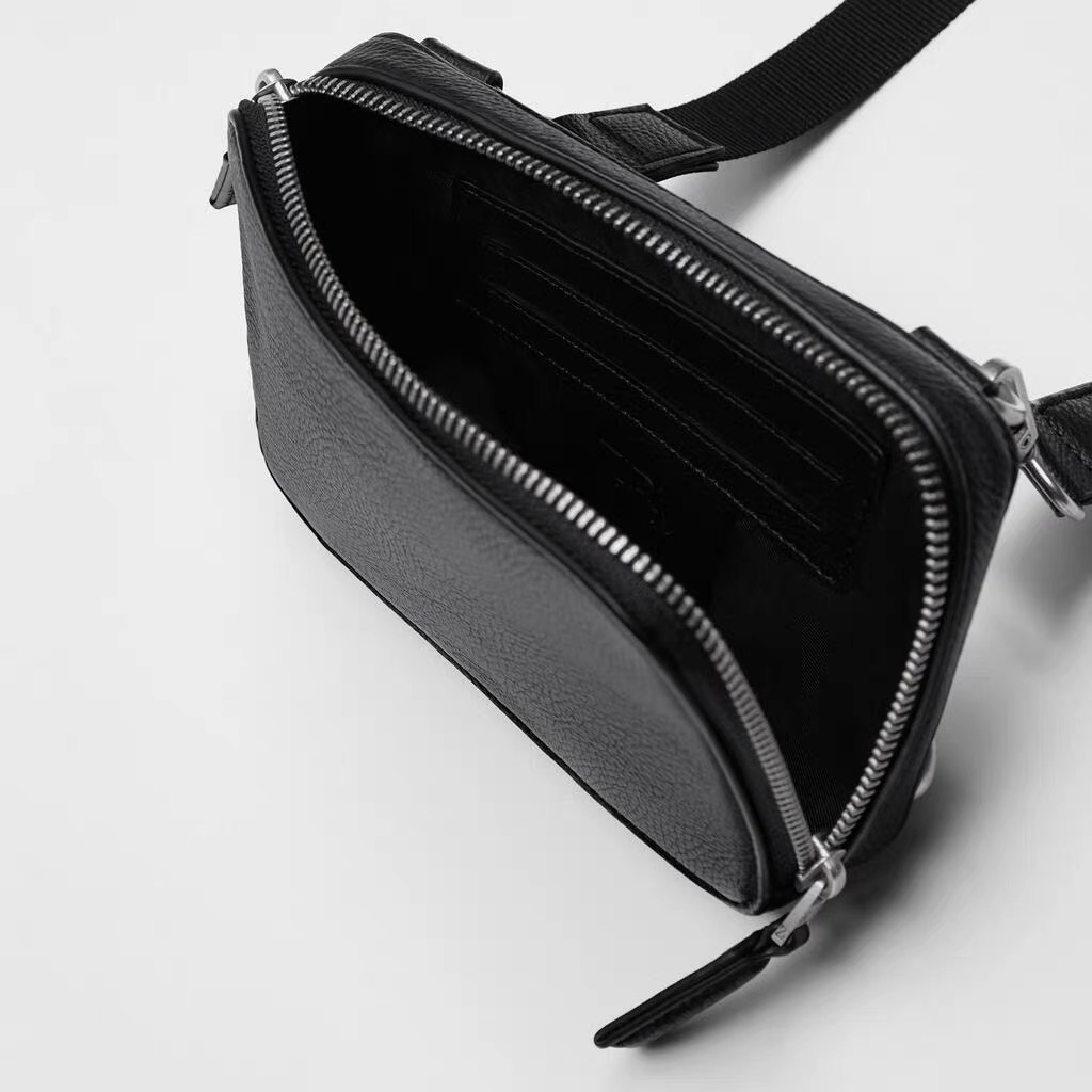 Túi Đeo Chéo Nam ZR Current Đen Nâu Jino Studio Túi Xách Nam Nữ Unisex Da PU Bền Đẹp Cá Tính