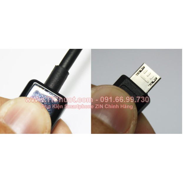 Cáp USB ZIN dài 1m sạc chuẩn cho máy Android