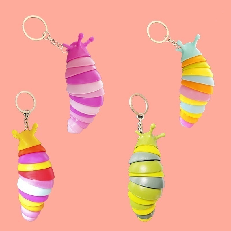 Móc Chìa Khóa Xe Hơi Họa Tiết Ốc Sên Hoạt Hình Sáng Tạo 10cm Dành Cho Nam Nữ