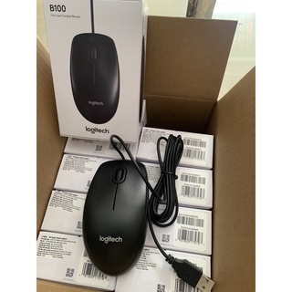 Chuột Logitech B100 Chính Hãng 100% New FullBox Date Mới _ Giao Hoả Tốc