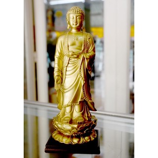 tượng Đức Phật A Di Đà đứng cao 21cm