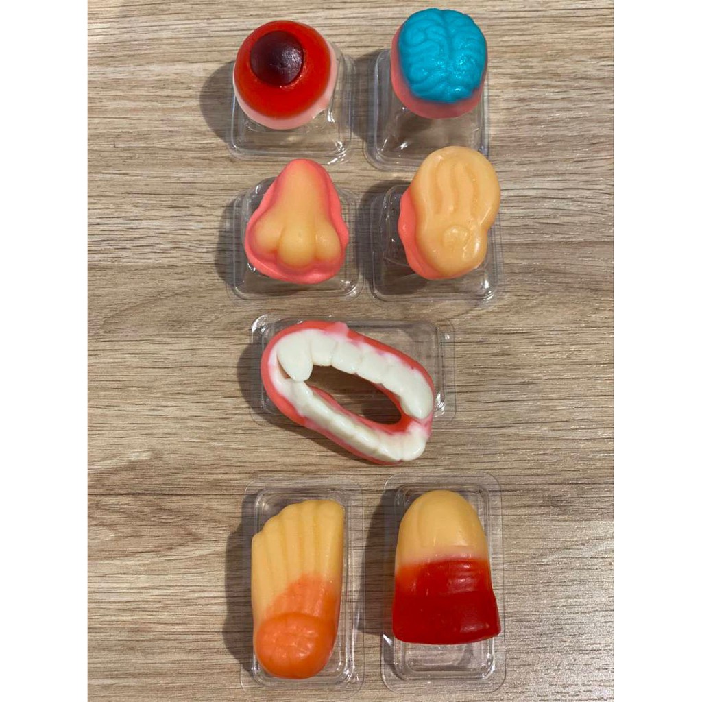 Kẹo dẻo halloween body park Risen Mỹ cho bé ăn vặt khám phá vui