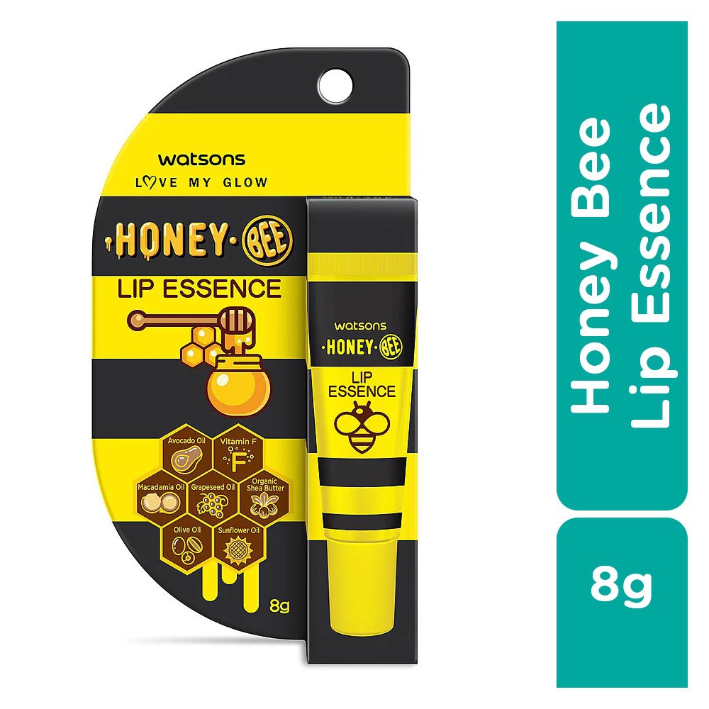 Son Dưỡng Môi Watsons Honey Bee Mềm Mịn Bảo Vệ Môi Với Chiết Xuất Từ Sáp Và Mật Ong 8g