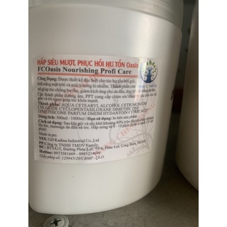 Kem Ủ Tóc Oasis Hàng Công Ty  (dung tích 1000ml)