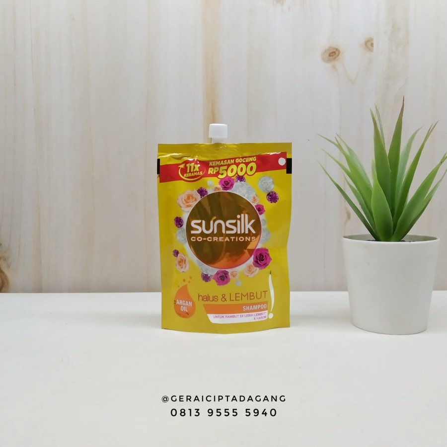 (hàng Mới Về) Túi Đựng Dầu Gội Sunsilk 55 ml Tiện Dụng