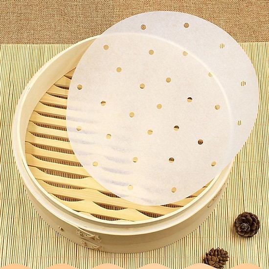 SET 100 GIẤY NẾN ĐỤC LỖ ĐỂ HẤP, NƯỚNG THỨC ĂN
