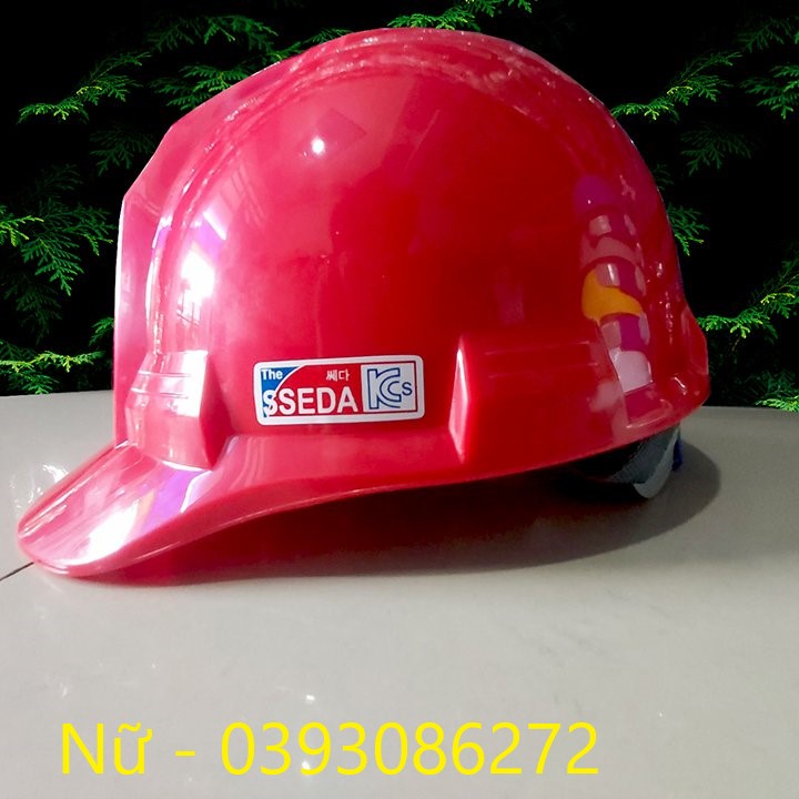 Mũ bảo hộ lao động kiểu SSEDA IV hàn quốc khóa vặn nón bảo hộ lao động bảo vệ đầu khi làm việc công trình
