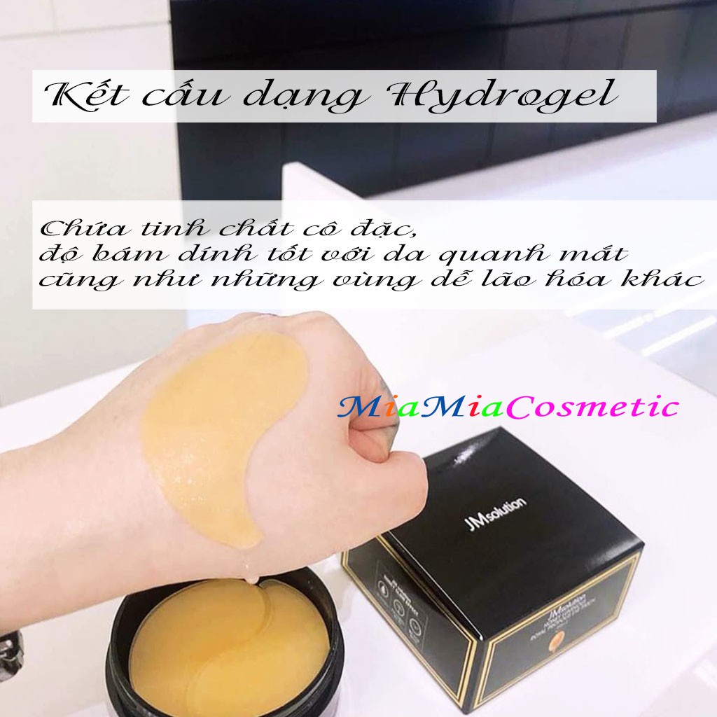 Mặt Nạ Mắt Mật Ong Jm Solution Honey Luminous Royal Propolis Eye Patch Giảm Nhăn Chống Lão Hóa Cấp ẨM