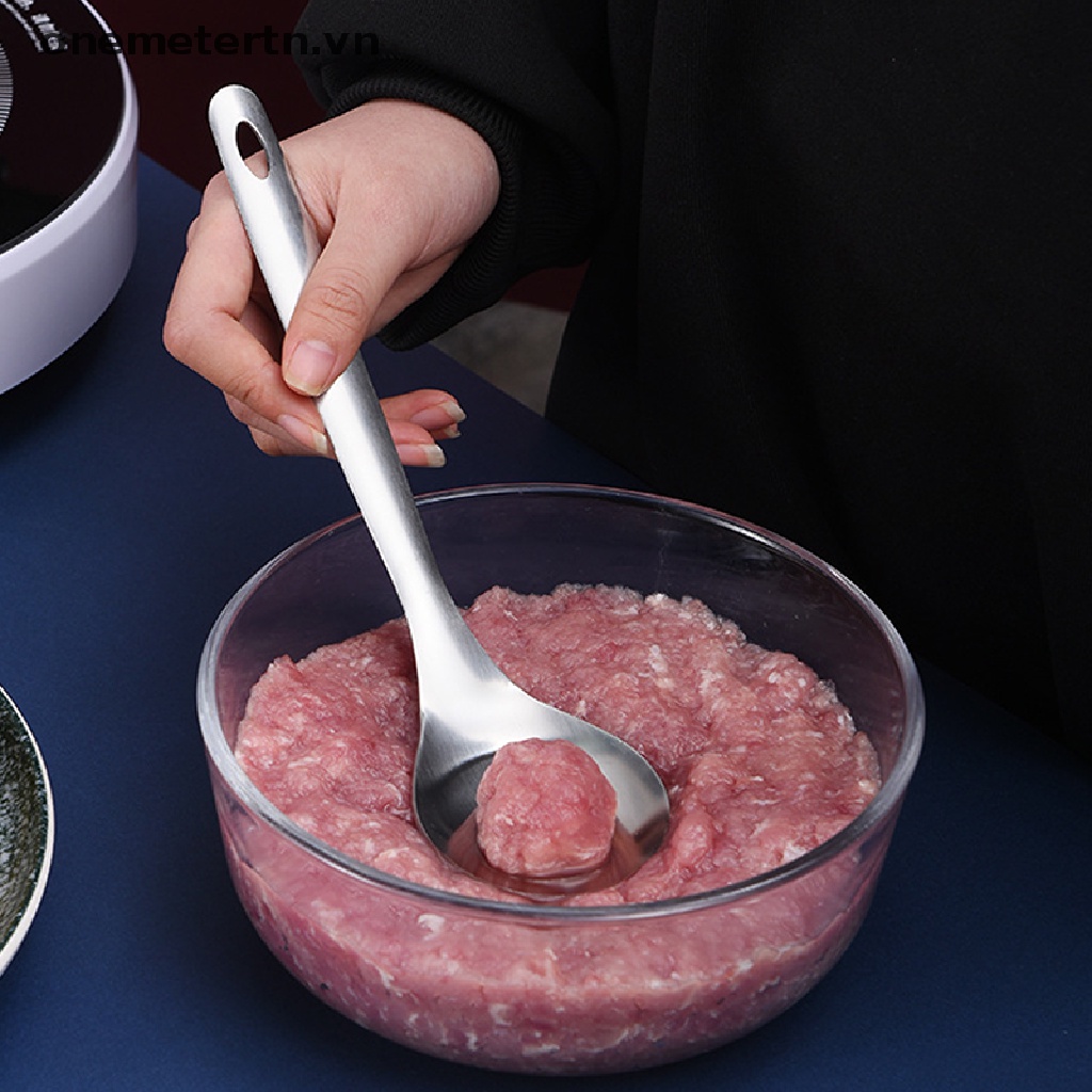 Dụng cụ làm thịt viên bằng thép không gỉ chống dính đa năng tiện dụng