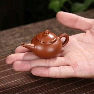 ẤM TRÀ GỐM TỬ SA MINI TRANG TRÍ ( ẤM THUỶ BÌNH )