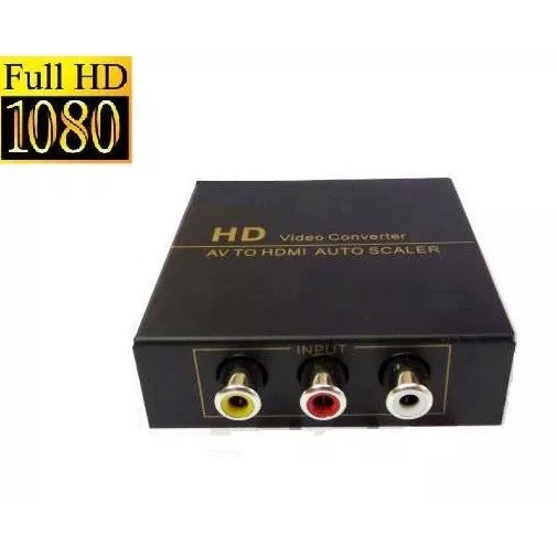 MULTI AV -> HDMI + AUDIO FJGEAR (FJ AH 1308 ), BỘ CHUYỂN TÍN HIỆU TỪ AV SANG HDMI FJGEAR AH 1308