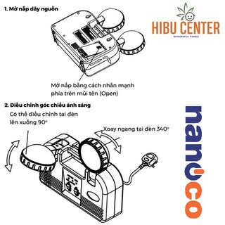 ĐÈN LED CHIẾU SÁNG KHẨN CẤP NANOCO NEM2135