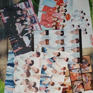 Bộ 8 tấm ảnh poster wannaone, twice, blackpink