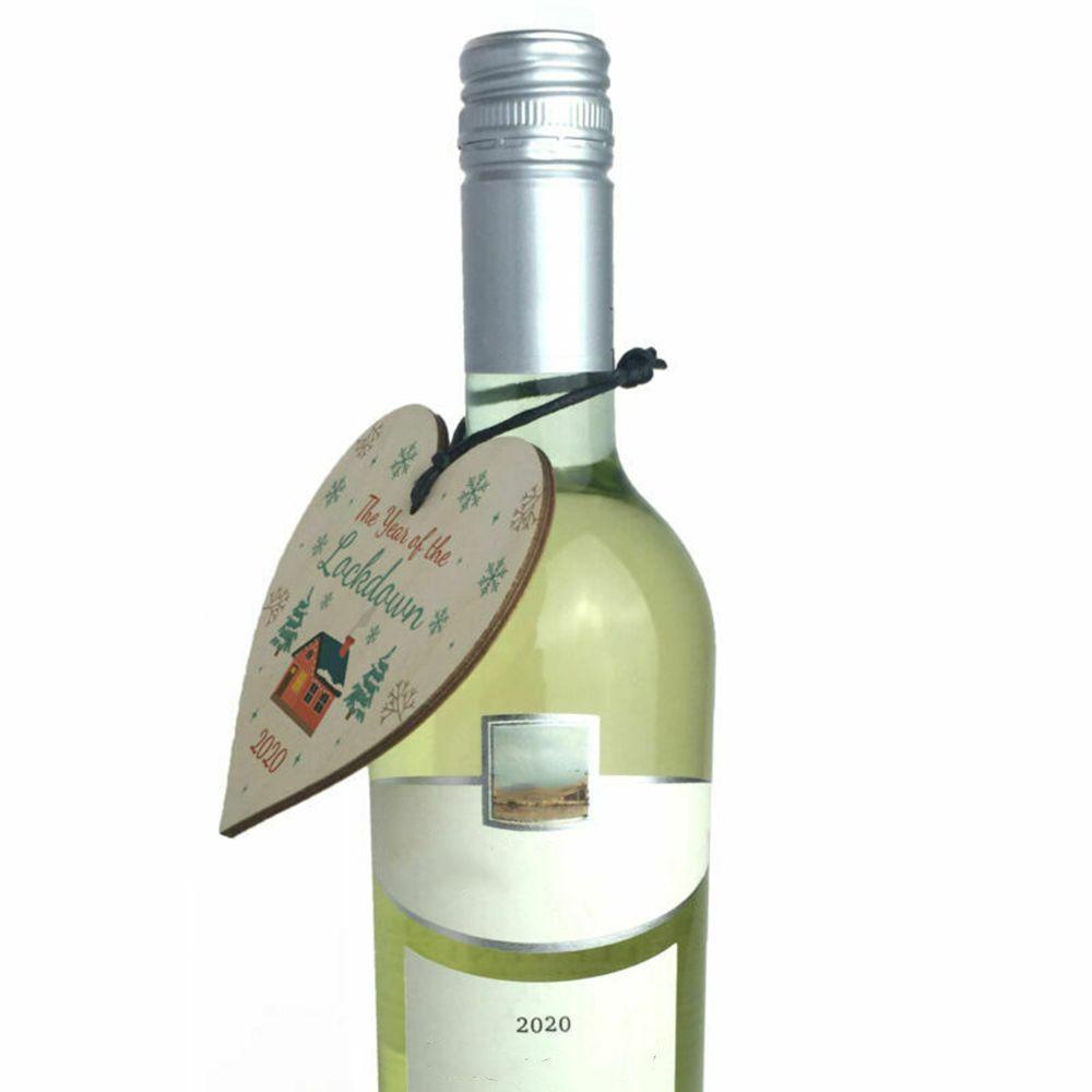 KUNHEV Phụ Kiện Treo Trang Trí Giáng Sinh Bằng Gỗ Hình Trái Tim DIY Mới