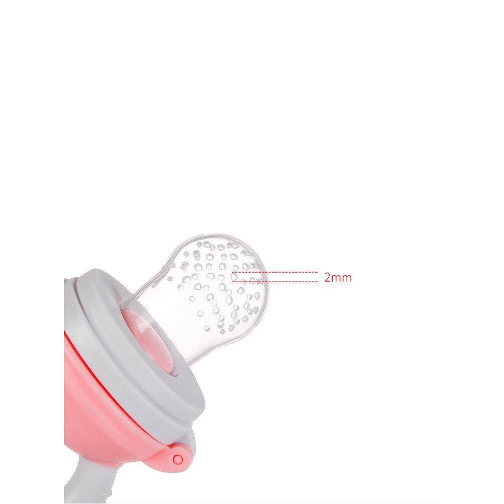 Bộ túi nhai ăn dặm chống hóc Nhật Bản (có 3 size) tập quen thức ăn mới dành cho bé