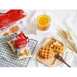 Bánh Karo Richy trứng tươi chà bông sợi gà túi 156g  Date mới, bánh trứng tươi karo mềm ngon