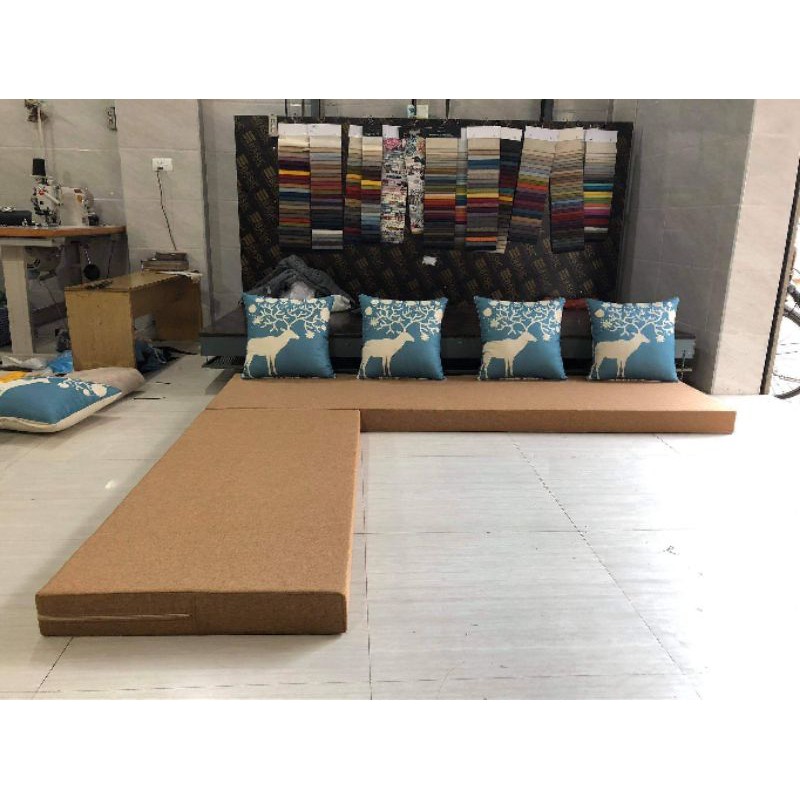 Đệm Ghế Sofa Gỗ Làm Bằng Bông Ép 9 Phân Hoặc 7 Phân