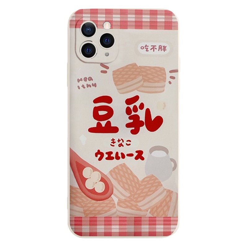 Ốp lưng iphone bảo vệ camera vỏ kẹo bánh xốp 6/6splus/7/7plus/8/8plus/x/xr/xs/11/12/13/14/pro/max/plus/promax ốp vuông