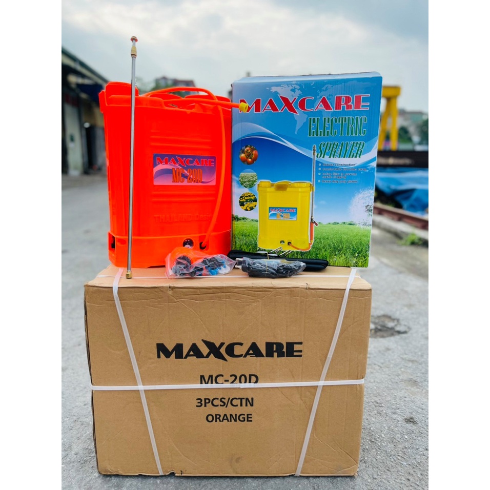 Bình Phun Xịt Điện 20L Maxcare MC-20D , Hàng Chính Hãng