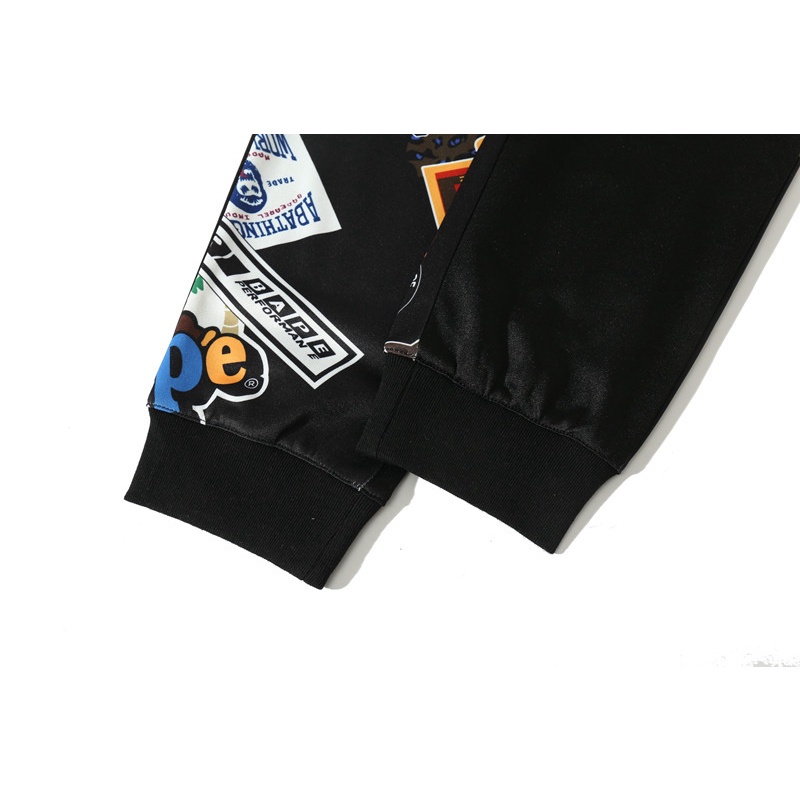 Hot Quần dài Cotton phối màu cổ điển ITEM BAPE cho nam và nữ
