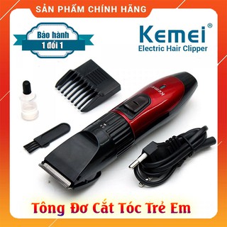Tông Đơ Cắt Tóc Trẻ Em Cao Cấp Chính Hãng Kemei