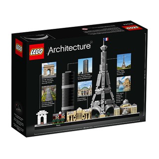Bộ lắp ráp LEGO ARCHITECTURE -Thành Phố Paris 21044