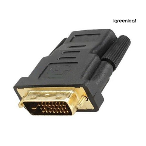 Đầu Chuyển Đổi Từ Cổng Dvi-D (24 + 1) 25 Pin Sang Hdmi-Compatible Female