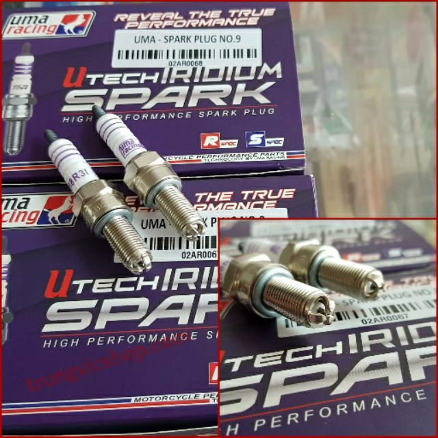Bugi Uma 3 chấu Dành cho xe Zin và Xe Racing (Satria,Sonic,Win,Ex,Raider...)