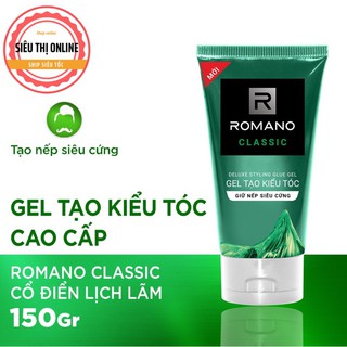 GEL VUỐT TÓC ROMANO GIỮ NẾP SIÊU CỨNG 150Gr