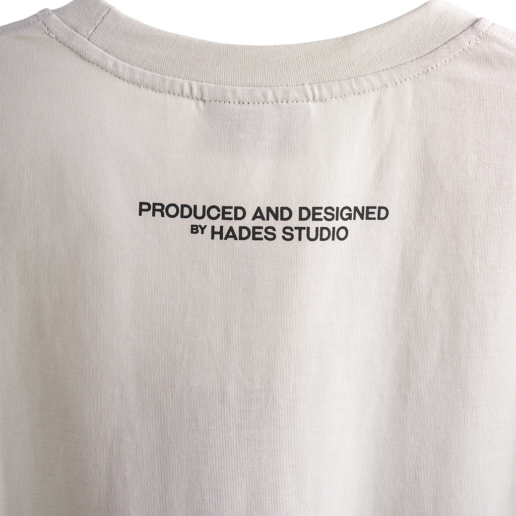 Áo Thun Tay Lỡ Unisex SKULL BUTTERFLY 100% Cotton HADES Brand Chính Hãng