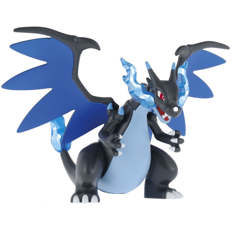 Mô hình Figure Pokémon Lizardon Mega X (Hitokage Tiến hóa) Chính hãng BANDAI Nhật Bản - Kunder