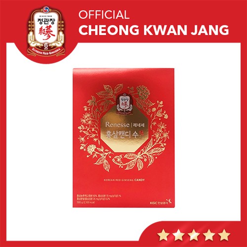 [Kẹo Sâm Hàn Quốc] Kẹo Hồng Sâm KGC Cheong Kwan Jang - Ginseng Candy (500G) | BigBuy360 - bigbuy360.vn