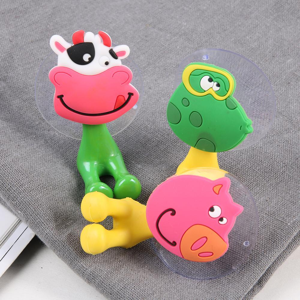 Giá Đỡ Bàn Chải Đánh Răng Gắn Tường Bằng Silicon Tiện Dụng Cho Phòng Tắm