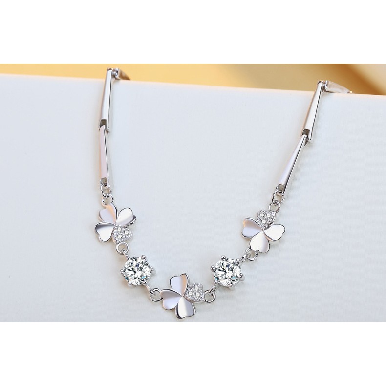 Vòng tay xi bạc ý S925 thời trang giá rẻ VT05