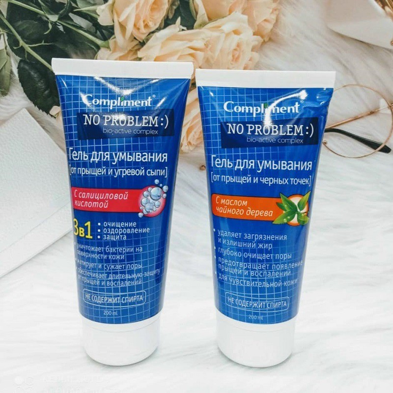 [HÀNG CHÍNH HÃNG] Gel rửa mặt Compliment No Problem_Làm sạch sâu da_Ngăn mụn quay trở lại | BigBuy360 - bigbuy360.vn