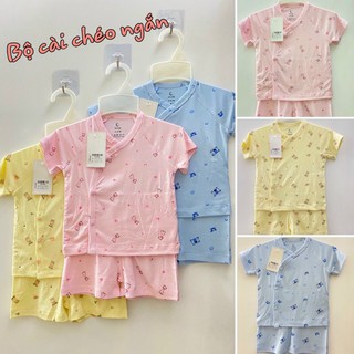 Bộ Moon ngắn sơ sinh chất Petit