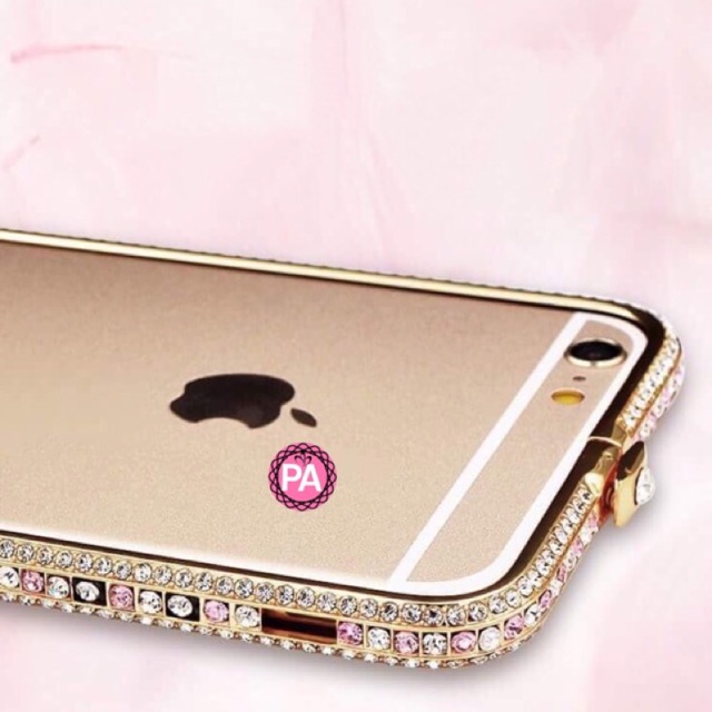 ỐP VIỀN ĐÍNH ĐÁ CAO CẤP CHO IPHONE 8Plus, 7 PLUS, IPHONE6 PLUS, iphone5/5s/5SE