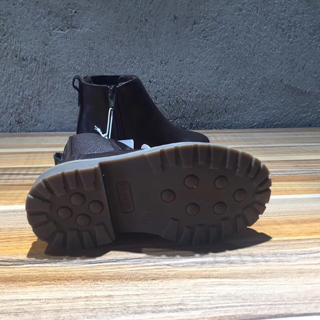 Boot da cao cổ nâu Place | BigBuy360 - bigbuy360.vn