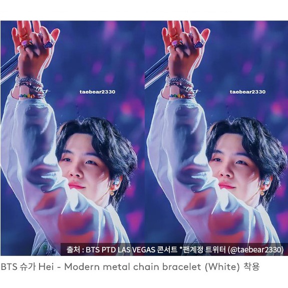 CHÍNH HÃNG VÒNG TAY HEI SUGA BTS