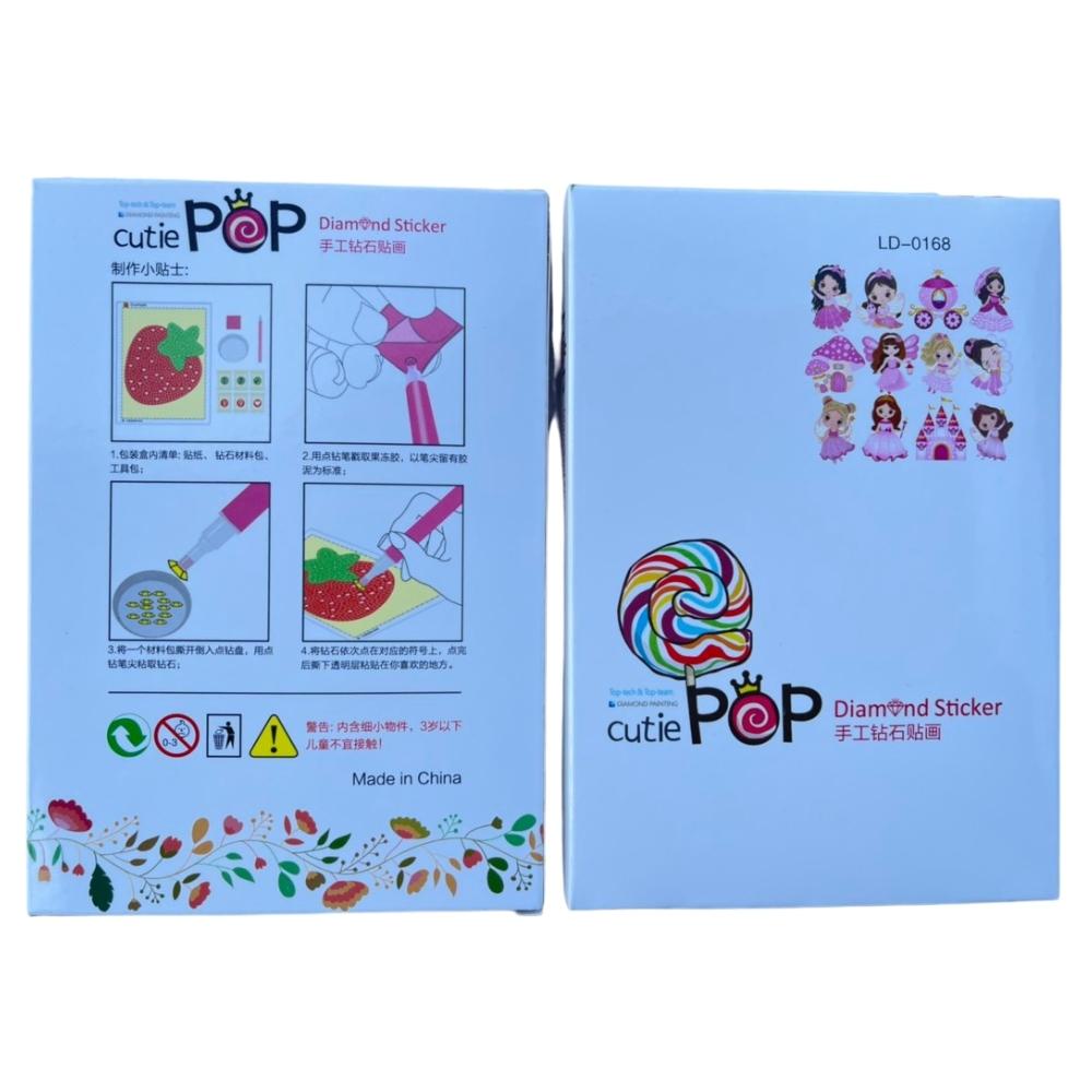 Tranh Đính Đá Cho Bé, Sticker Đính Đá Mini DIY Trang Trí Đồ Vật, Đồ Chơi Thủ Công Cho Bé Dán Điện Thoại Di Động...