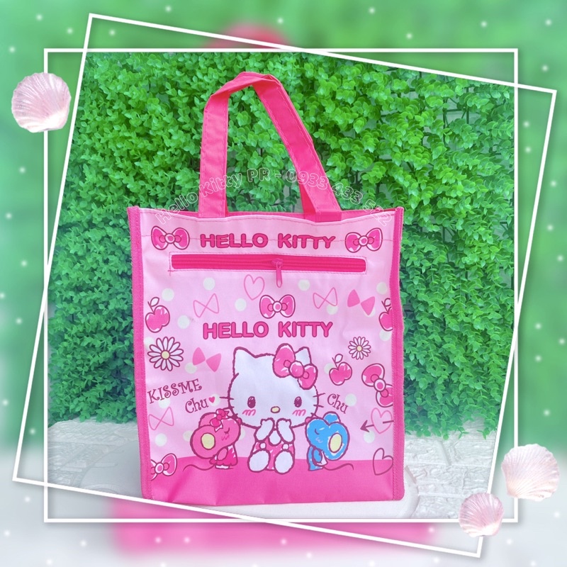 Túi xách đựng hồ sơ, phụ kiện Hello Kitty