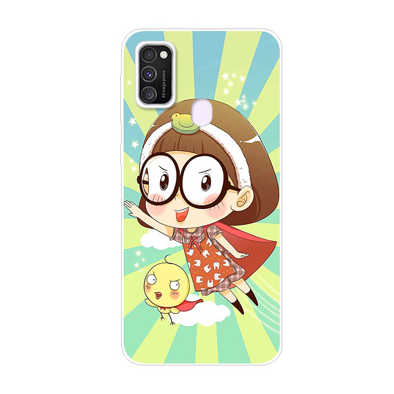 Samsung Galaxy M30S TPU Silicone Cartoon Case for Samsung M30S M 30S  Casing Printed Anime Soft Case