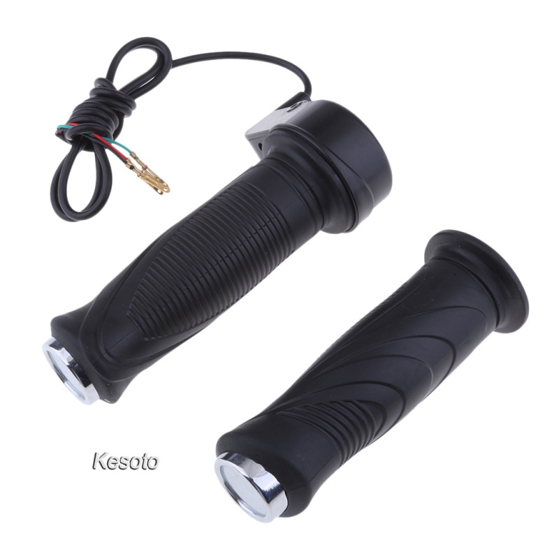 Bộ Tay Ga Xe Đạp Điện 24v / 36v / 48v 22mm Kèm Dây Cáp