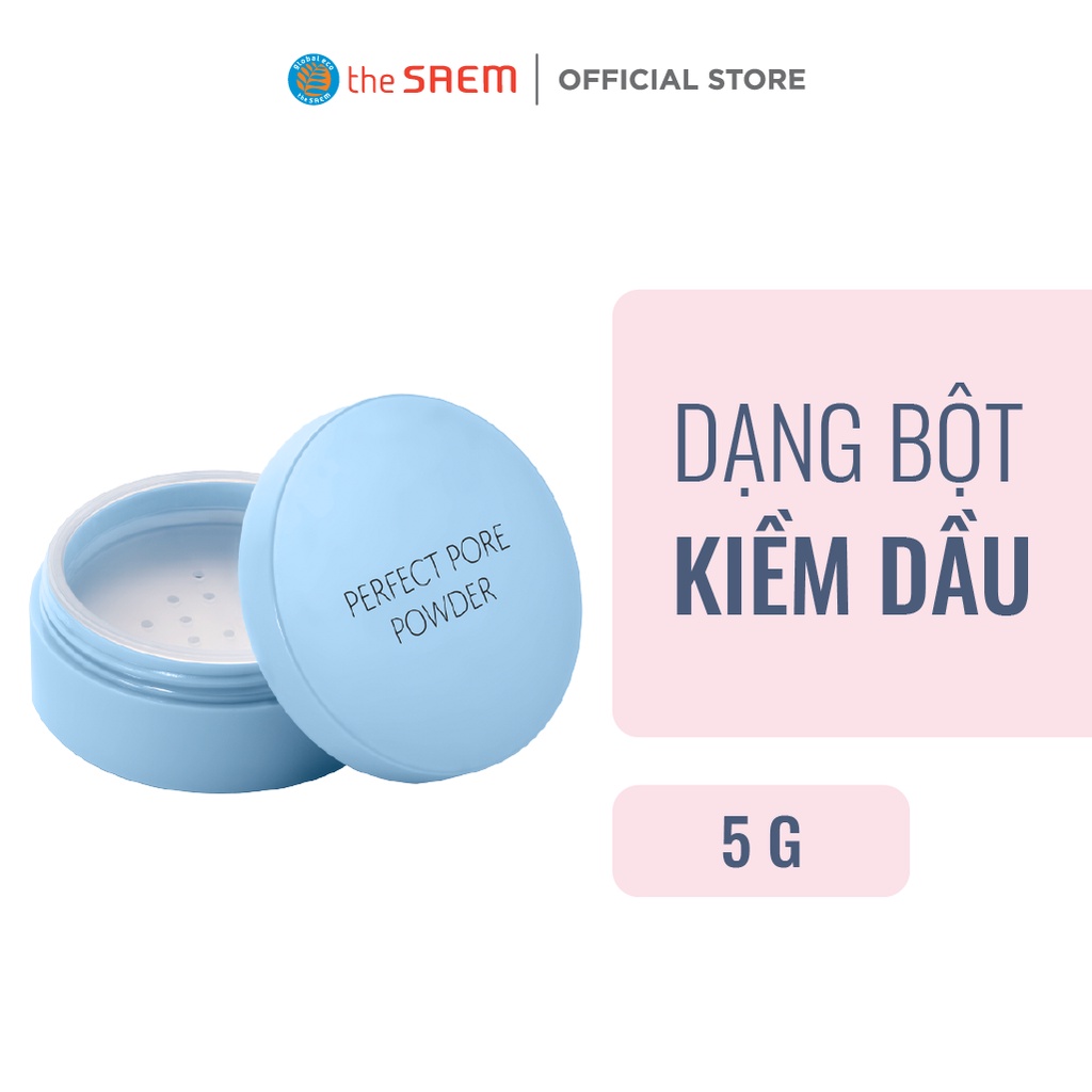 Phấn Phủ Dạng Bột Kiểm Soát Nhờn The Saem Saemmul Perfect Pore Powder (5g)