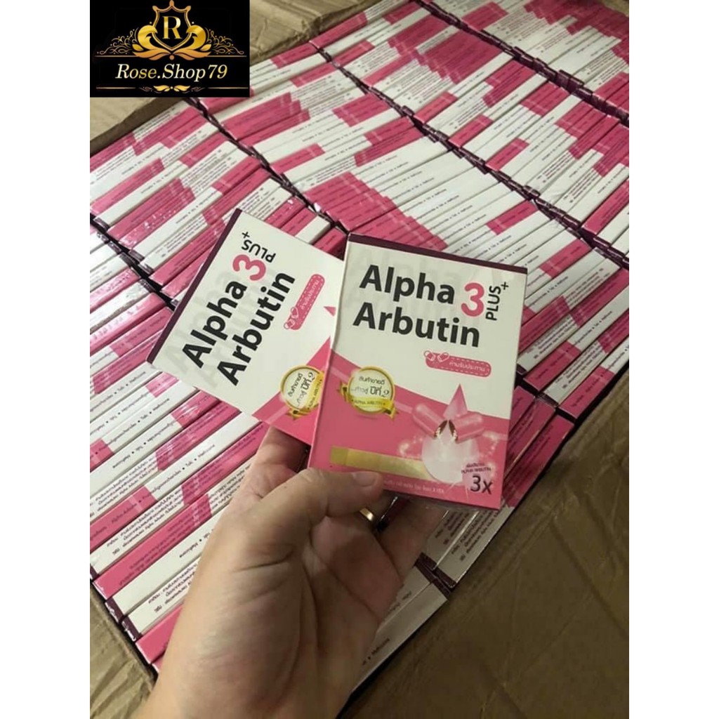 Hộp Kích trắng Alpha Arbutin 3 Plus Thái Lan Chính Hãng