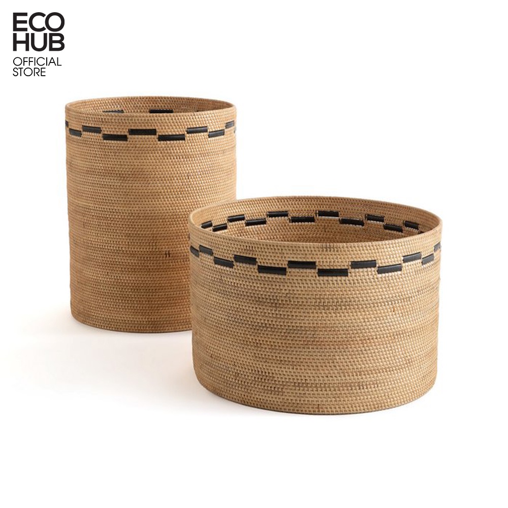 Giỏ Mây Đựng Đồ ECOHUB EH0179 (Rattan Basket)