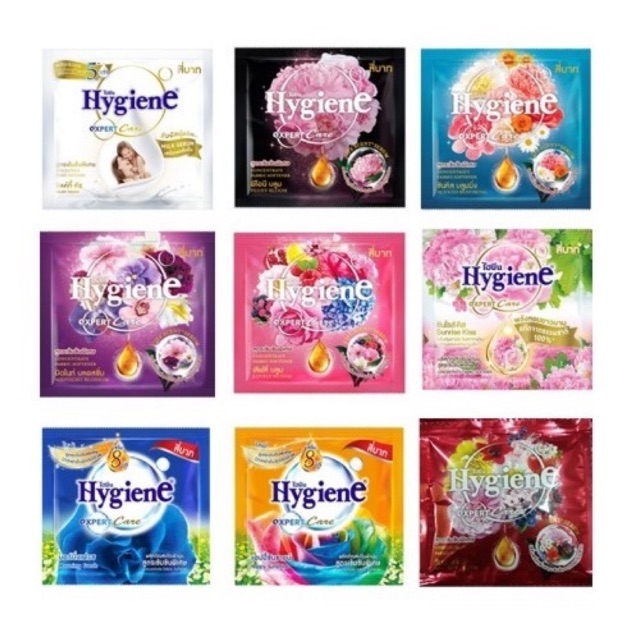 Xả vải HYGIENE Thái Lan 30 dây/ thùng ( 360 gói 20ml)