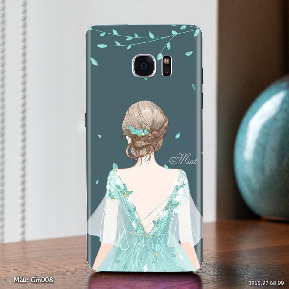 Miếng dán skin SamSung Galaxy S6 / S6 Edge / S6 Edge Plus - in hình cô gái  [ Nhiều hình ]